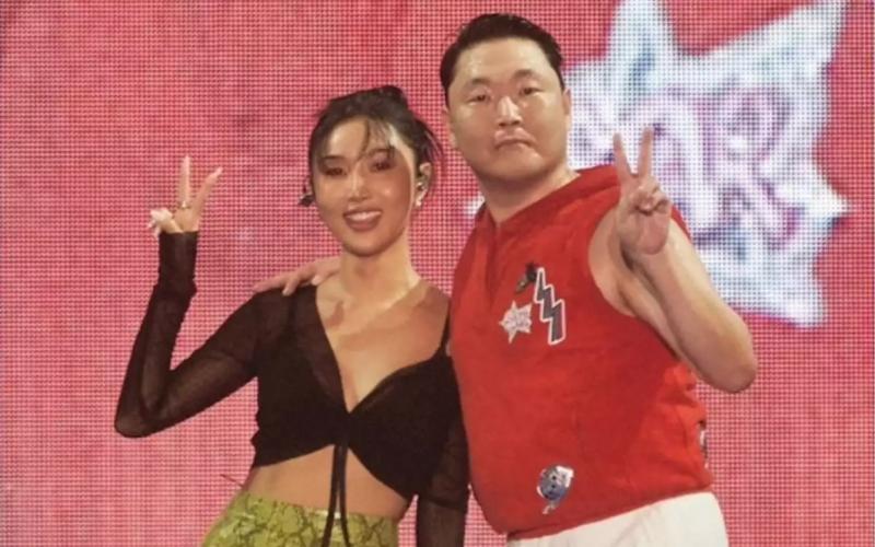 Join P-Nation, Hwasa MAMAMOO Signs Contract On PSY Stage