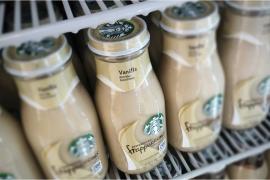 A case of Starbucks Frappuccino Vanilla bottles